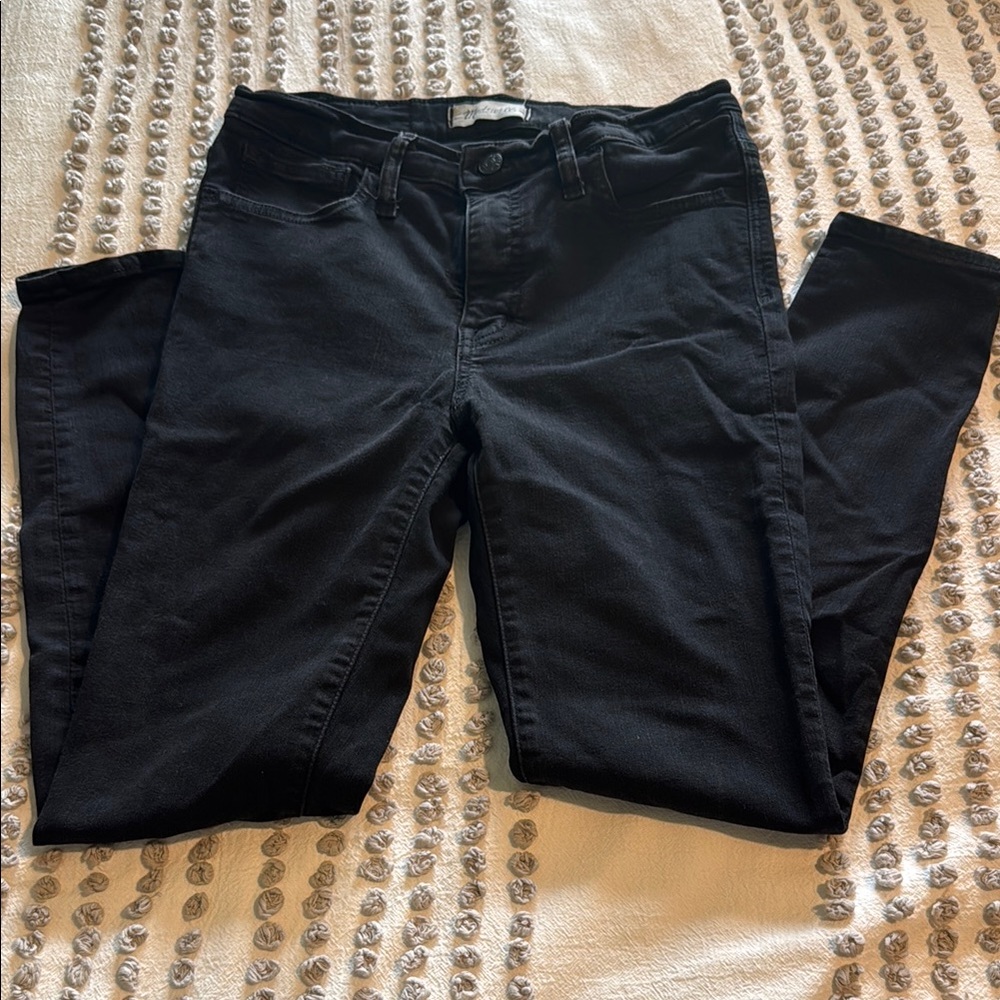 Madewell Black Skinny Jeans Full-Length